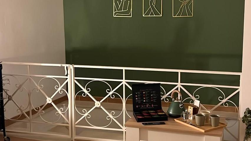 Surtido de tés e infusiones de cortesía.